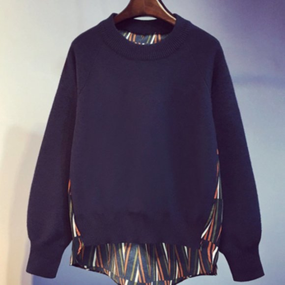 Pullover underpainting short